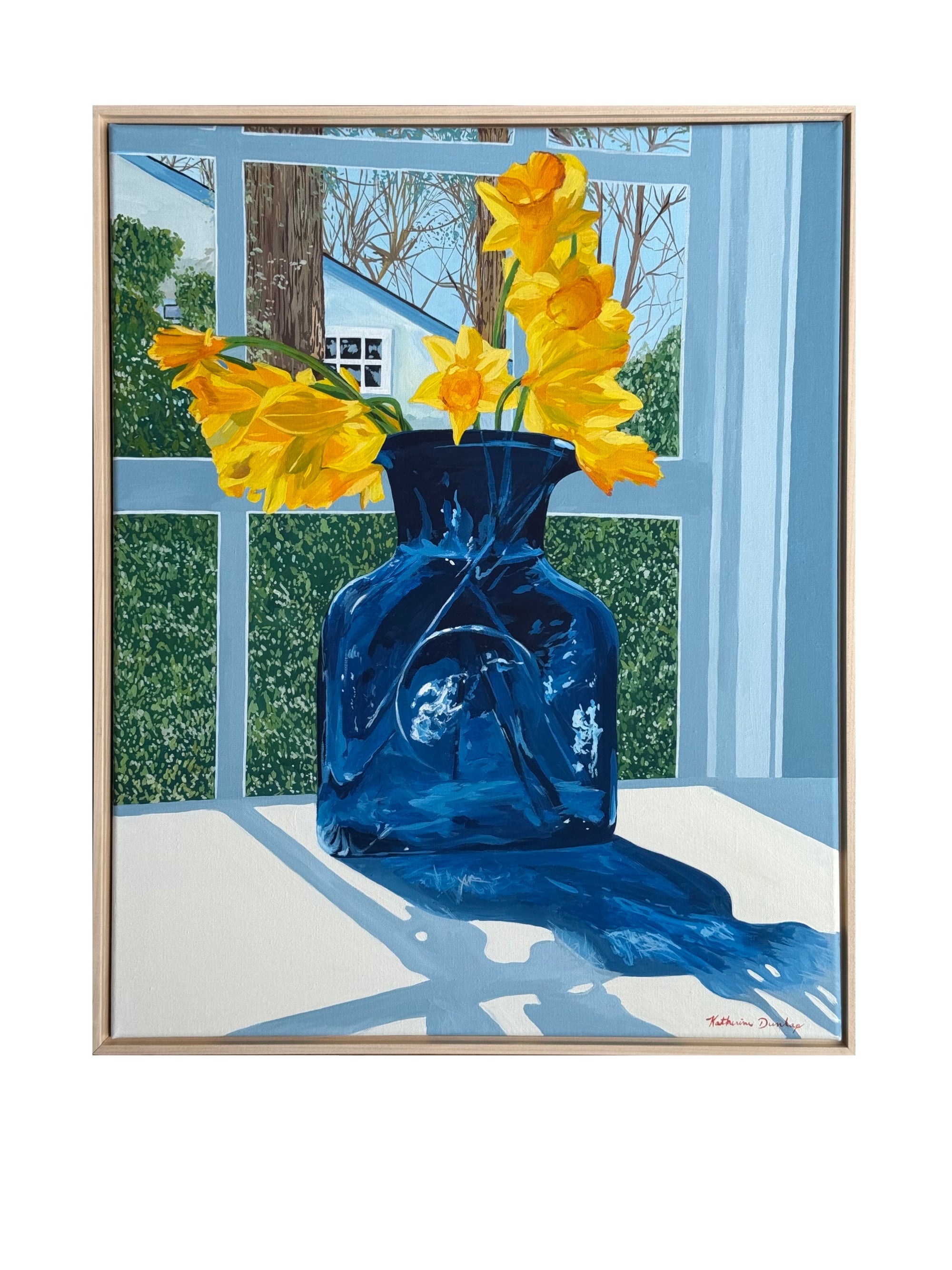 Blenko and Daffodils