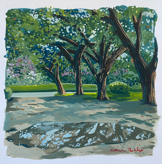 The Puddle Under The Live Oaks No.1