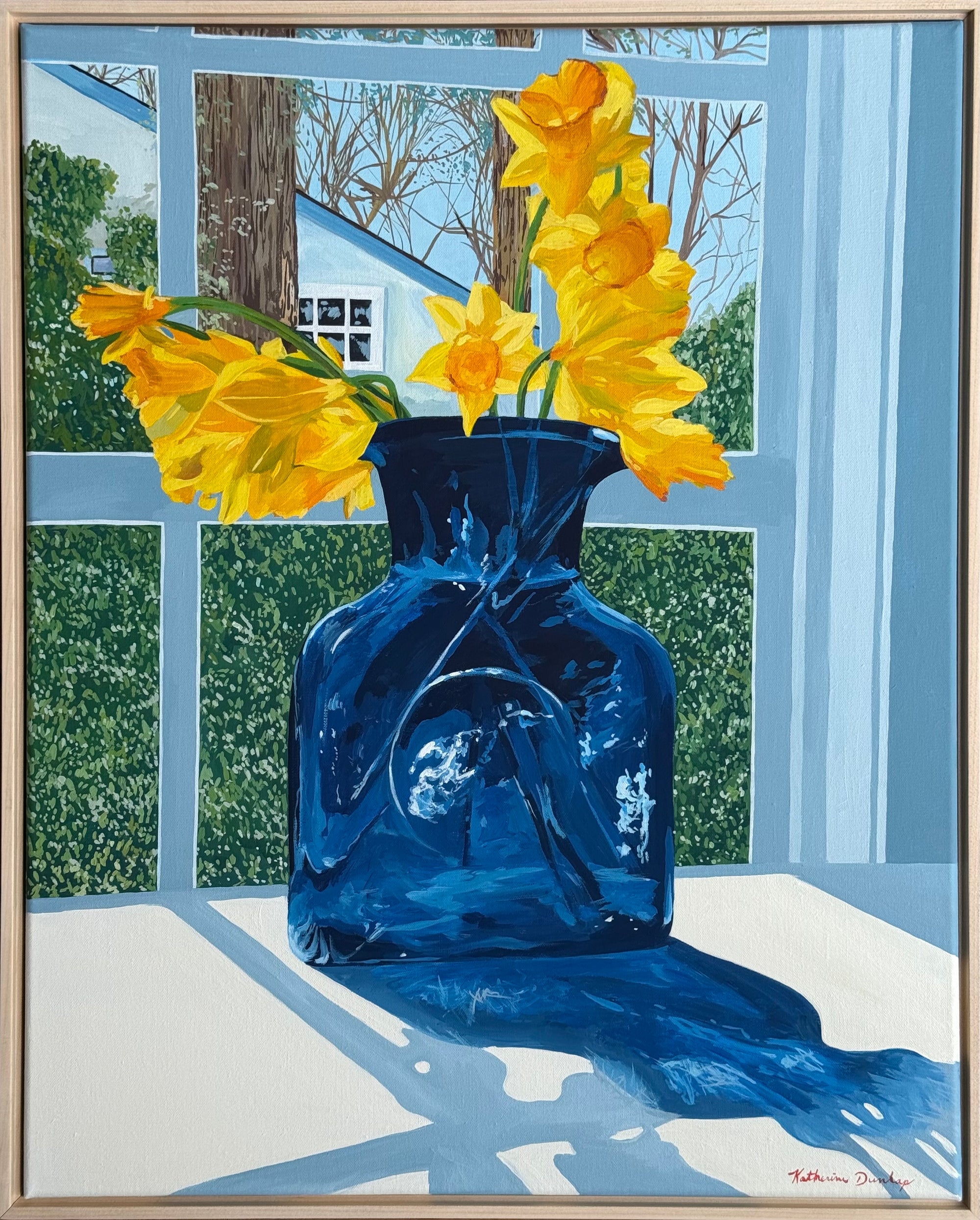 Blenko and Daffodils