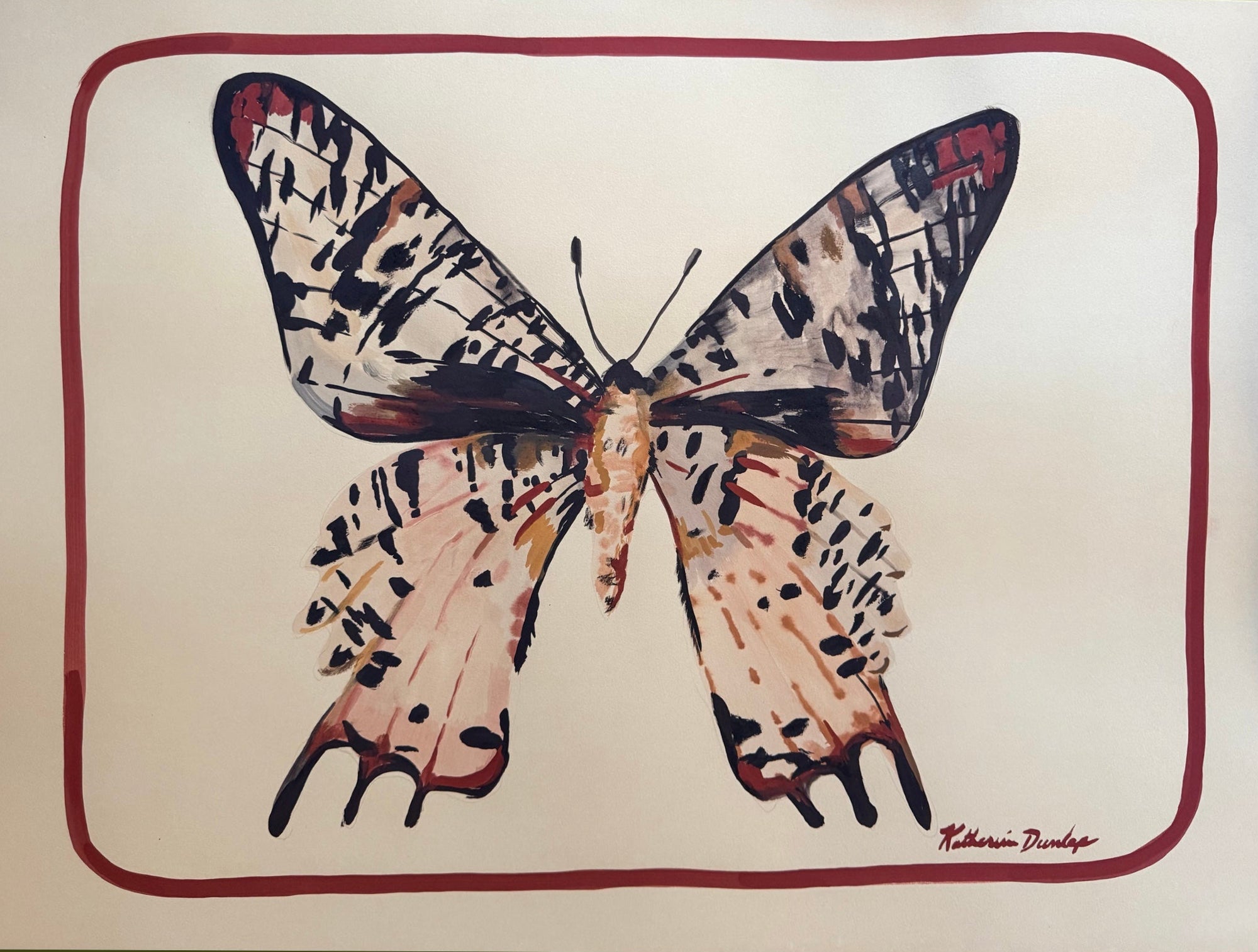 Butterfly Illustration NO. 6