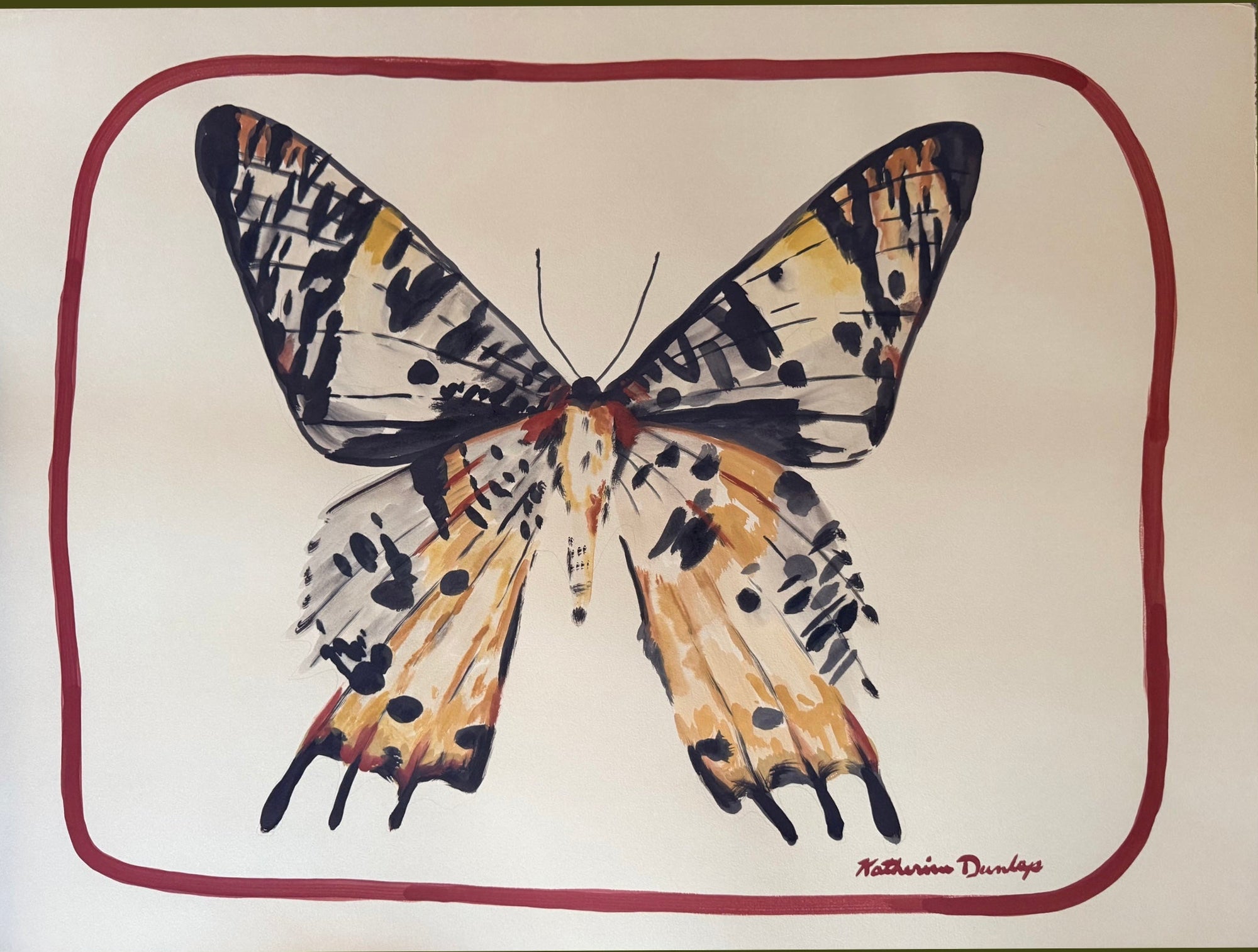 Butterfly Illustration NO. 8