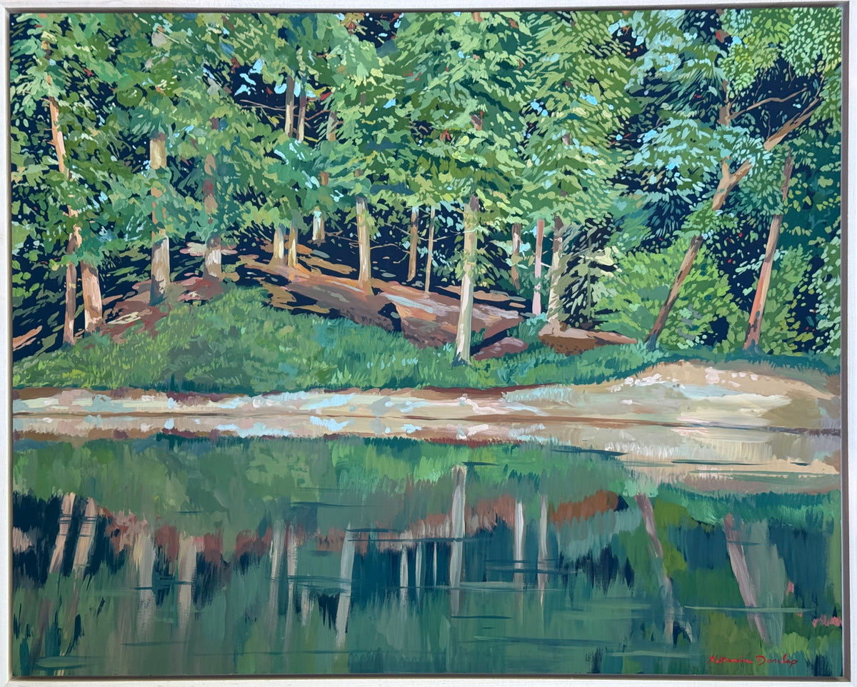 The Reflecting Cove 24”x30”