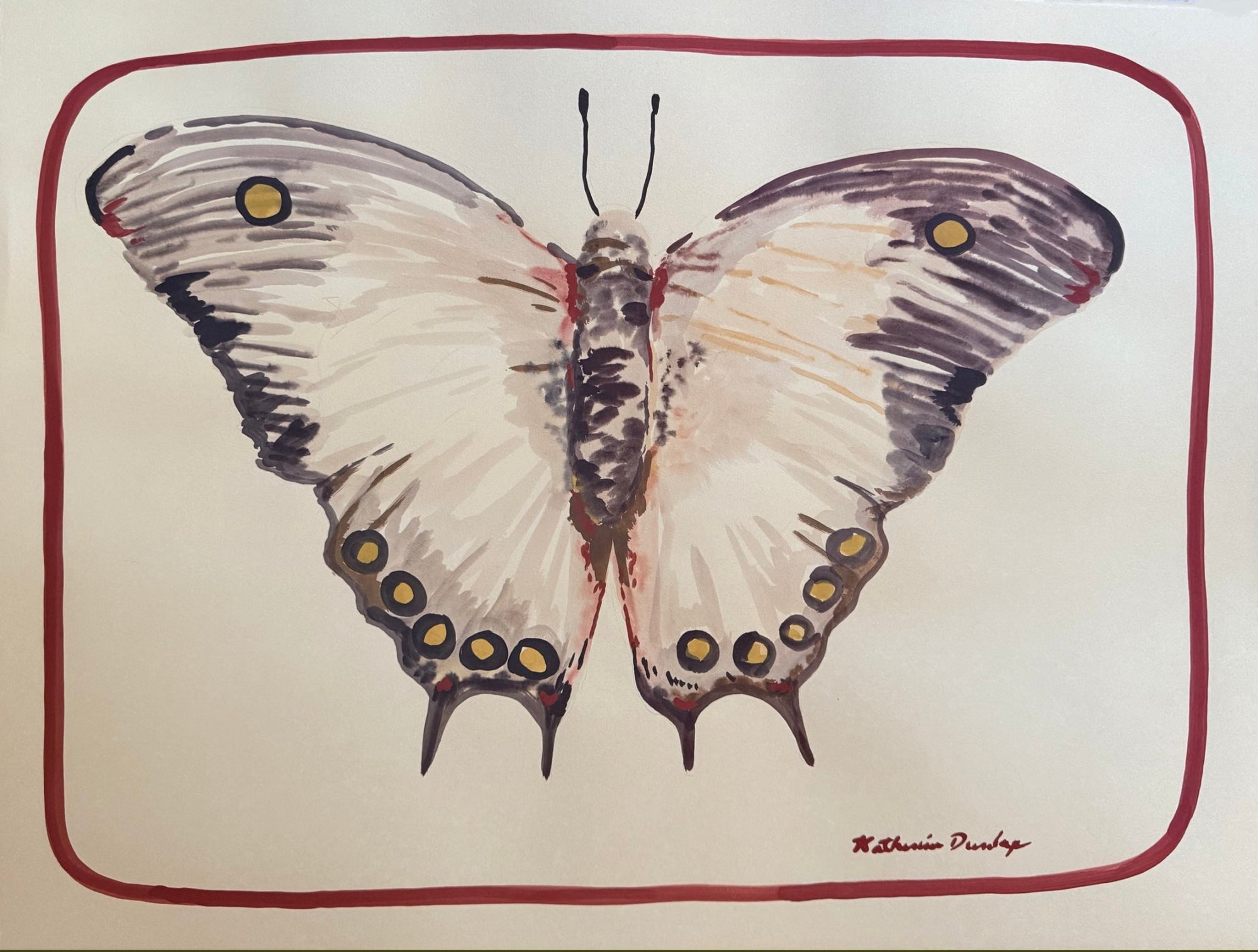Butterfly Illustration NO. 4
