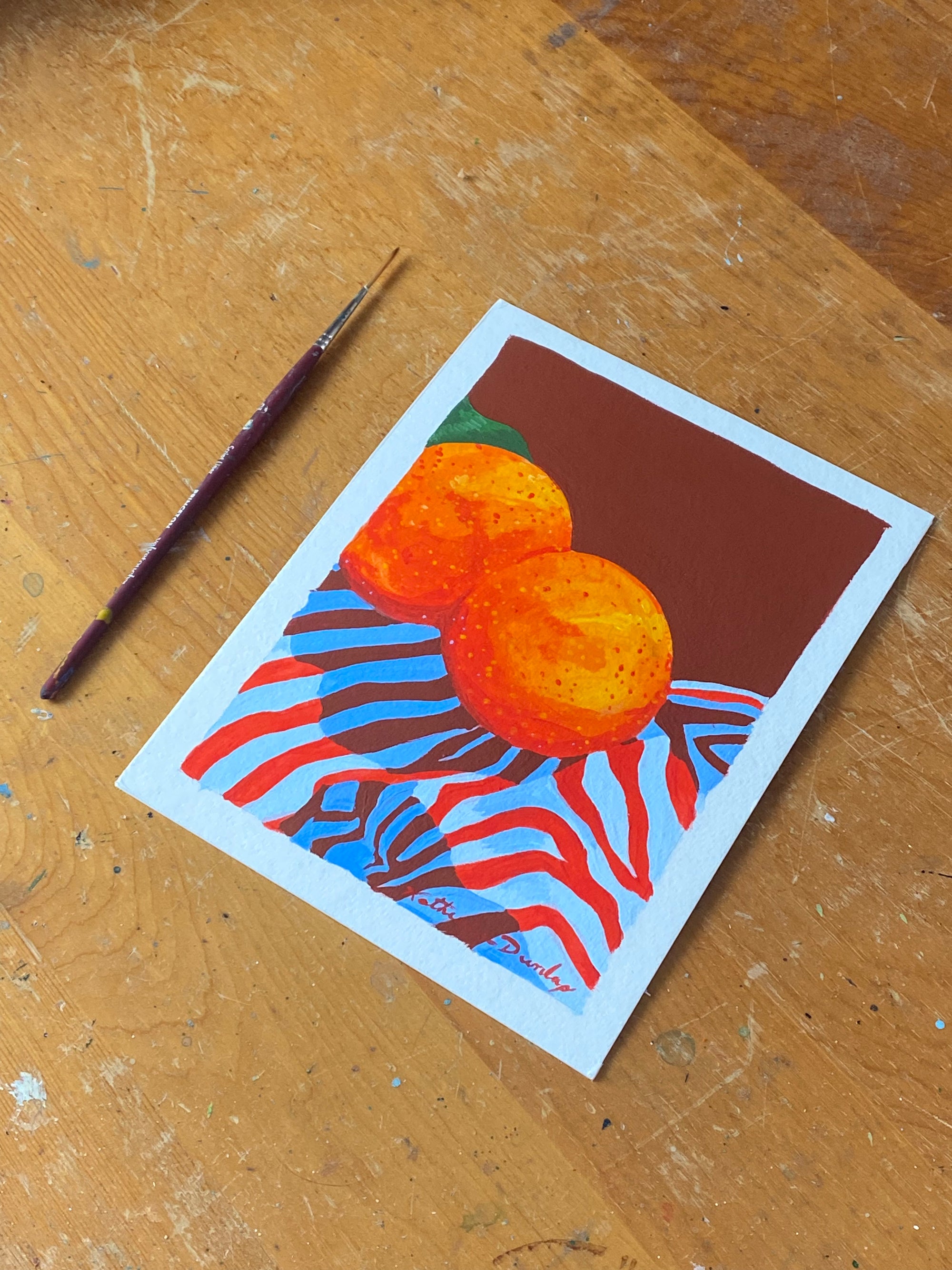 Warm Orange Study