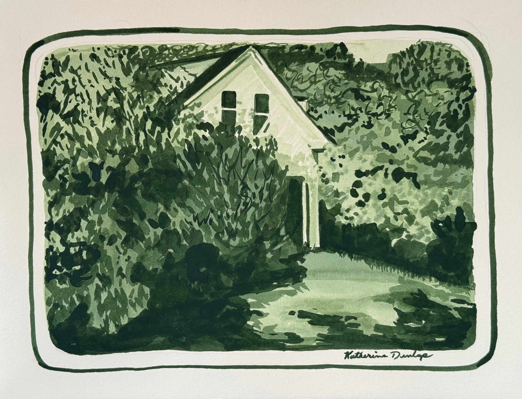 The House in Green