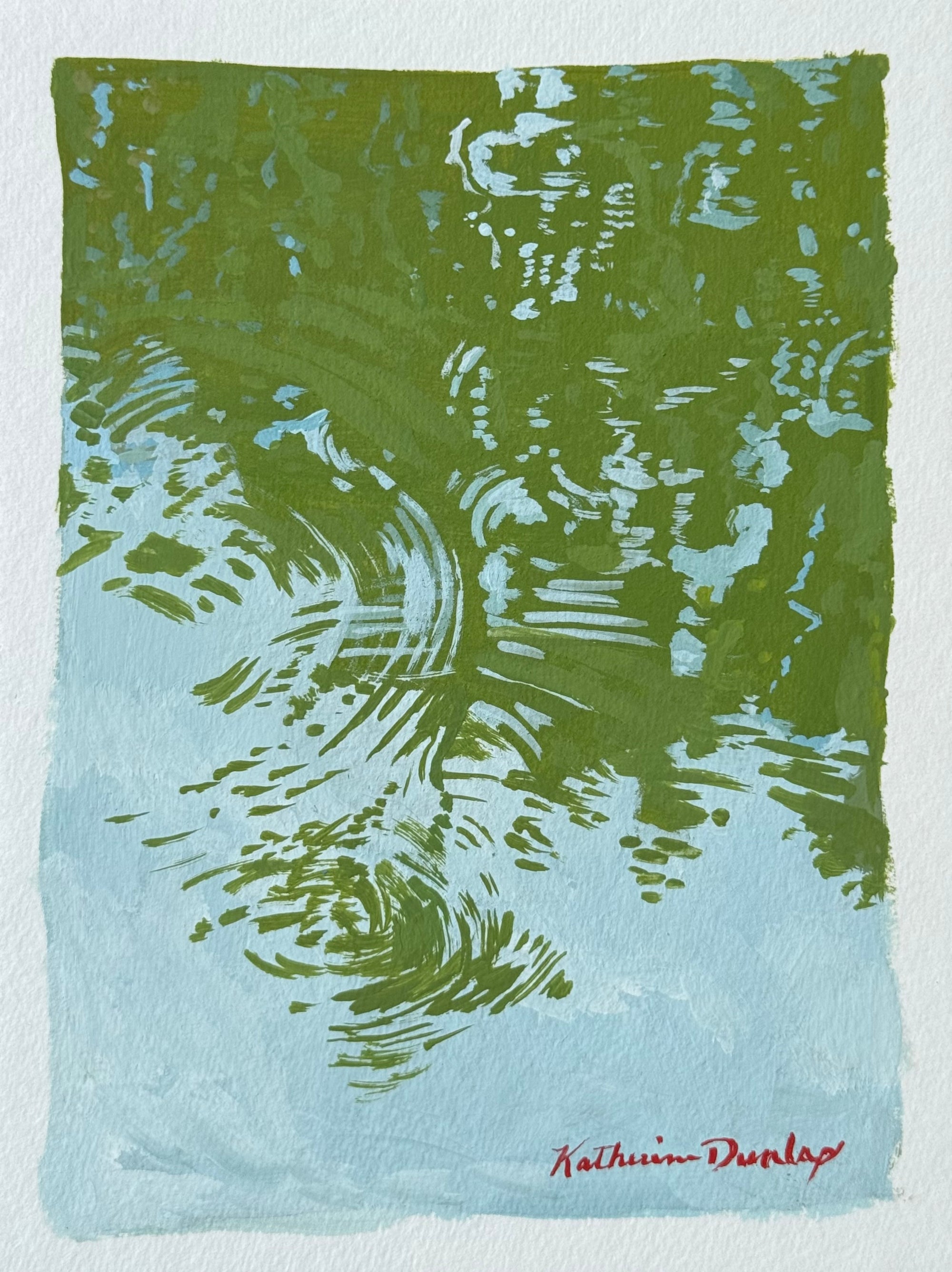 Soothing Green and Blue Water