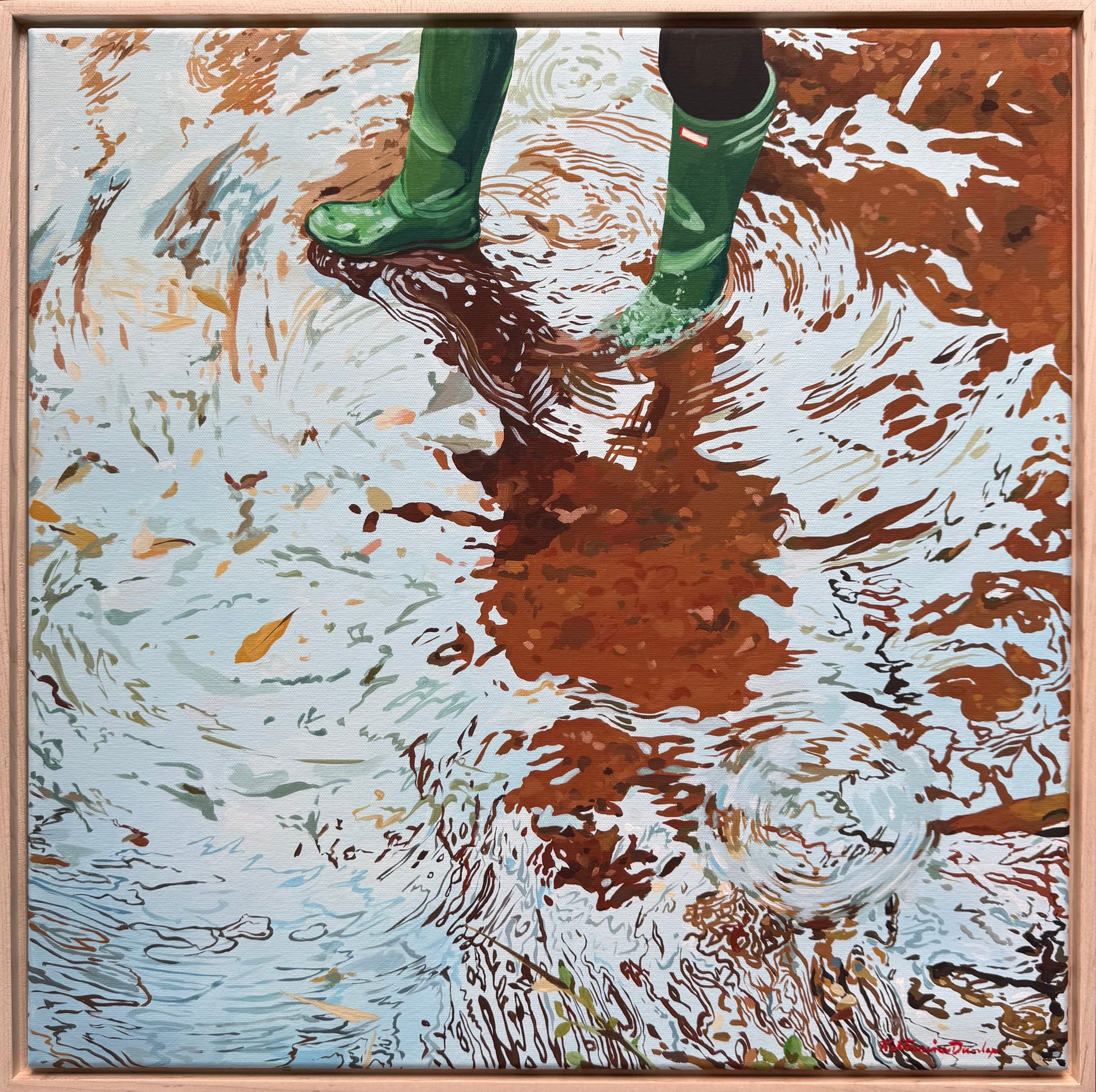 Playing in the Creek