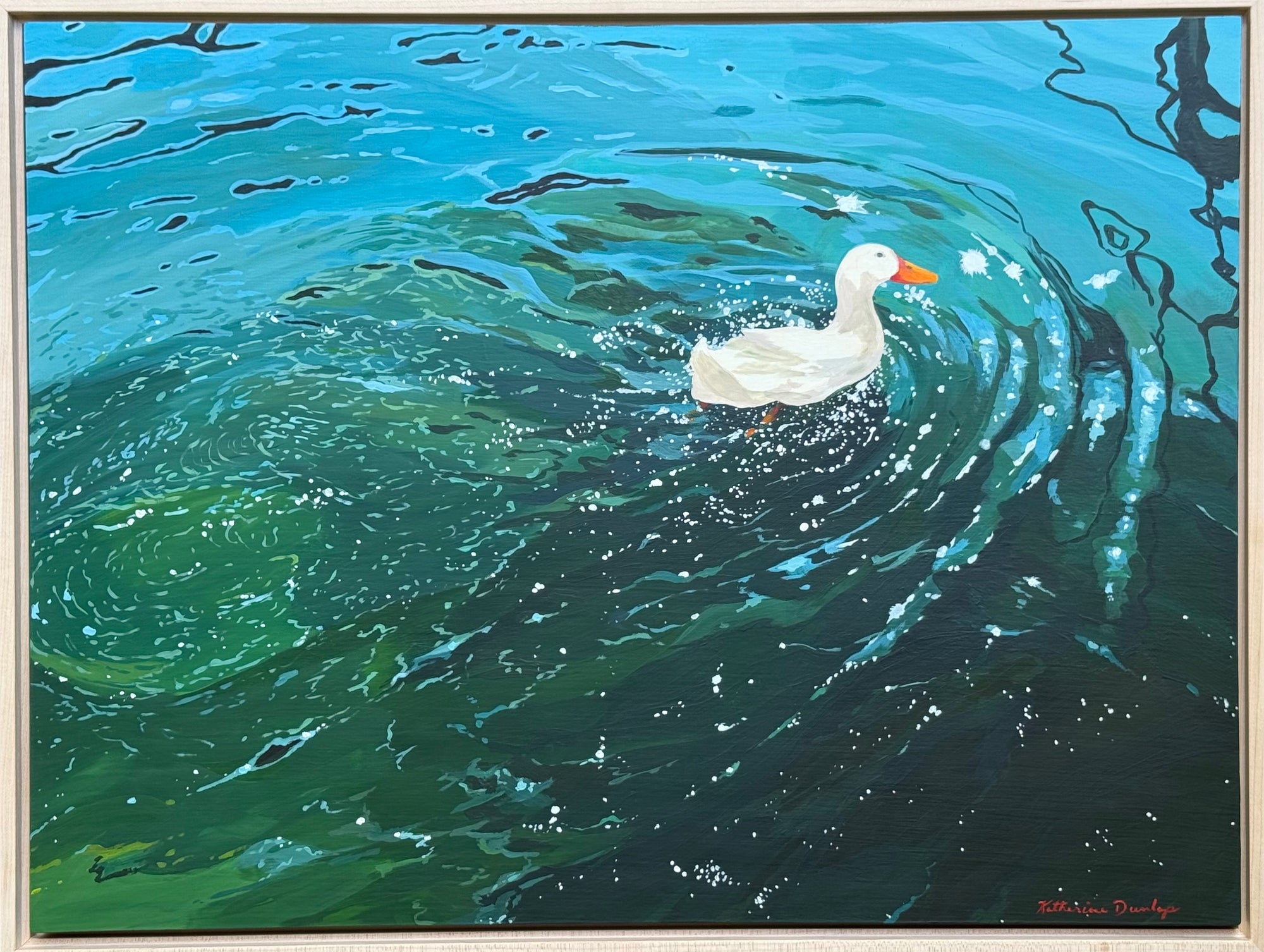 The Gliding Duck