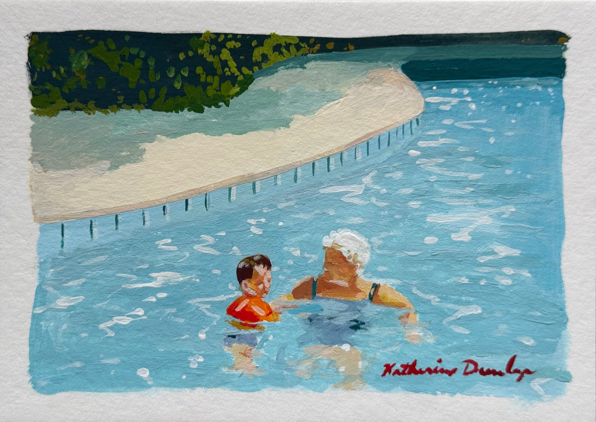 Floating with Gran Study