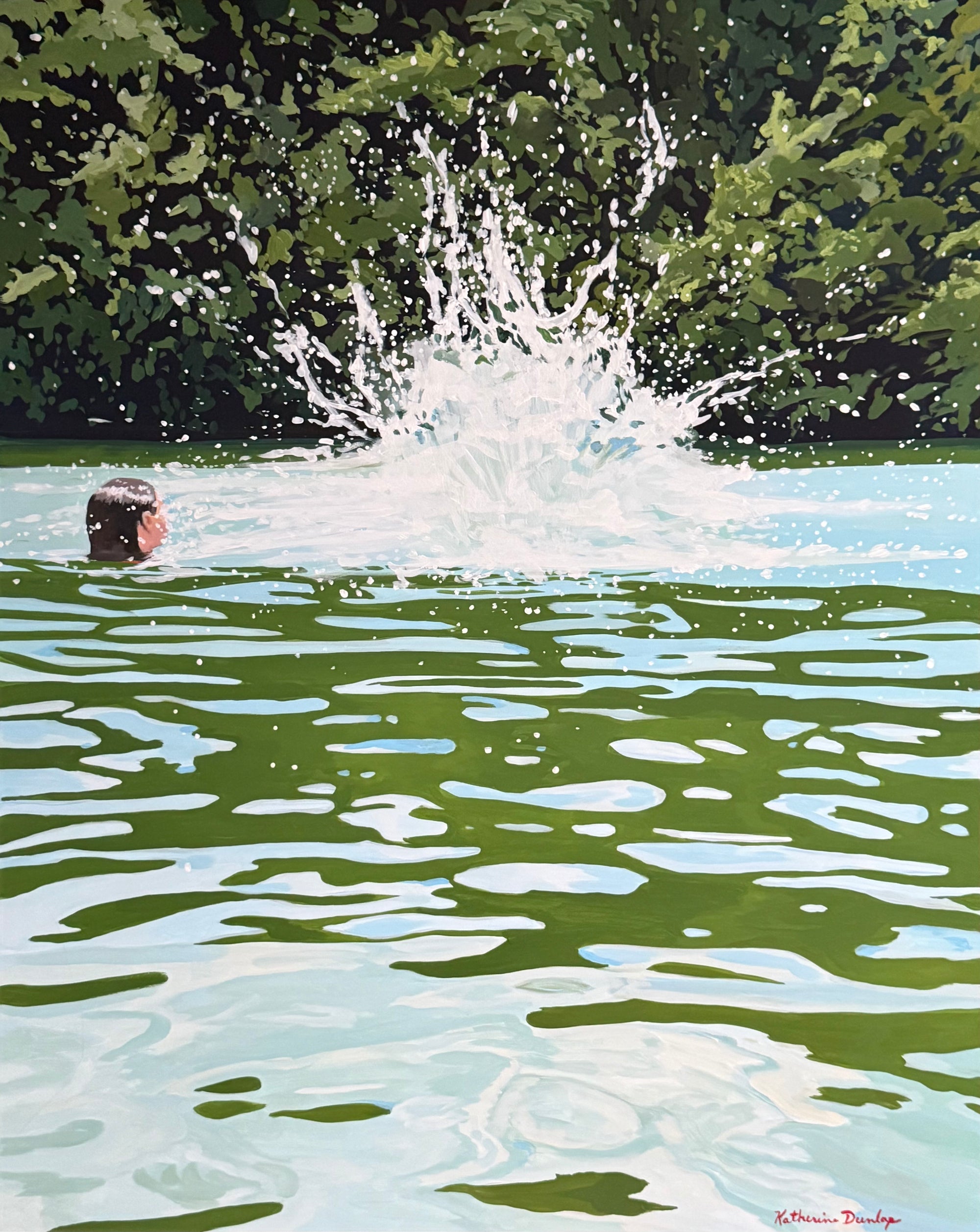 Splashed 24”x30”