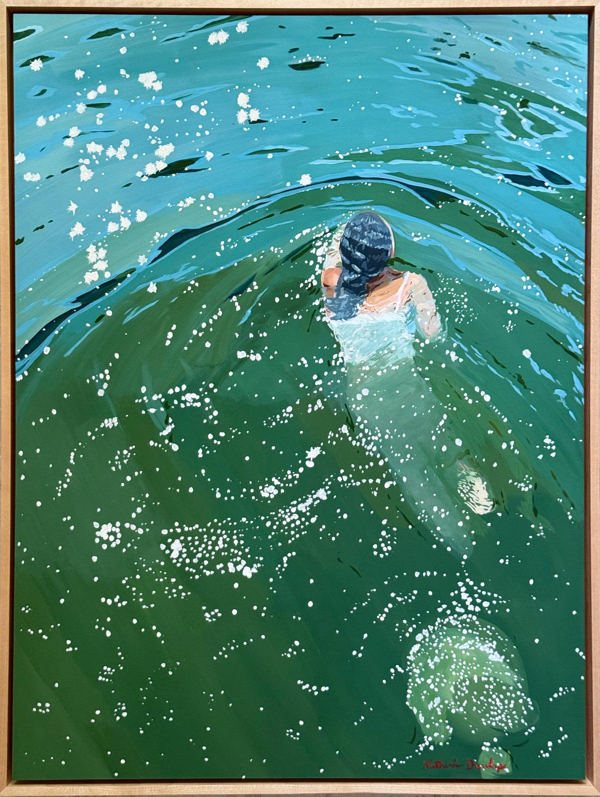 Fast Swimmer 18”x24”