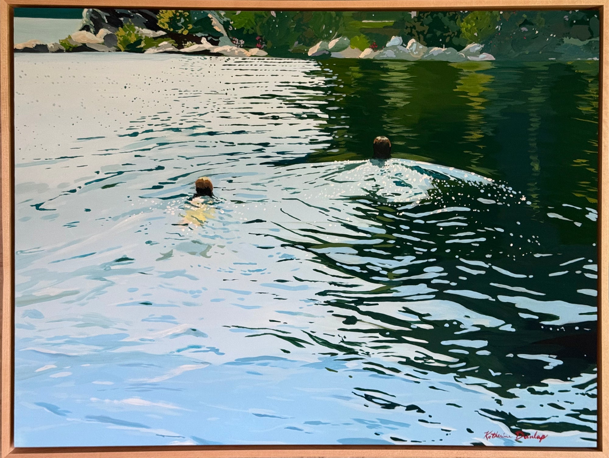 Race you to the Other Side 18”x24”